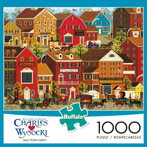 1000 piece puzzles charles wysocki